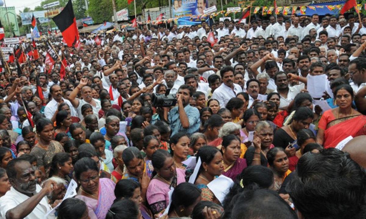 மத்திய பாஜக அரசை கண்டித்து மாவட்ட தலைநகரங்களில் திமுக நாளை ஆர்ப்பாட்டம் | dmk will protest against bjp govt