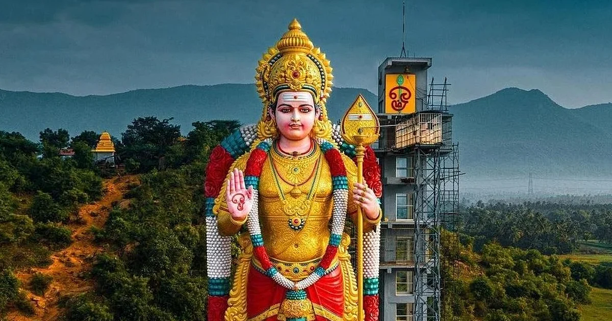 dinamani2F2025 07 202F0xgpzia52Fworlds tallest statue of lord murugan in salem tamilnadu v0 nu0l1