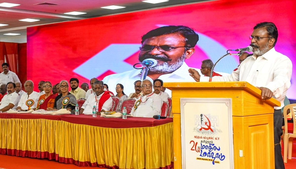 பிஹார் போல தில்லுமுல்லு செய்து தமிழகத்தில் ஆட்சியை கைப்பற்ற பாஜக முயற்சி: திருமாவளவன் குற்றச்சாட்டு | thirumavalavan accuses BJP trying to rule TN