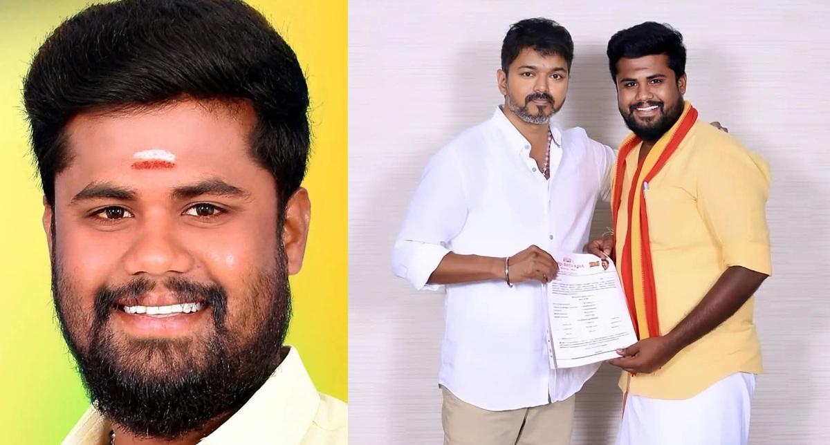 முதல்வர், நீதிபதி குறித்து அவதூறாக பதிவிட்ட திண்டுக்கல் தெற்கு மாவட்ட தவெக செயலாளர் கைது | TVK dindigul secretary arrested