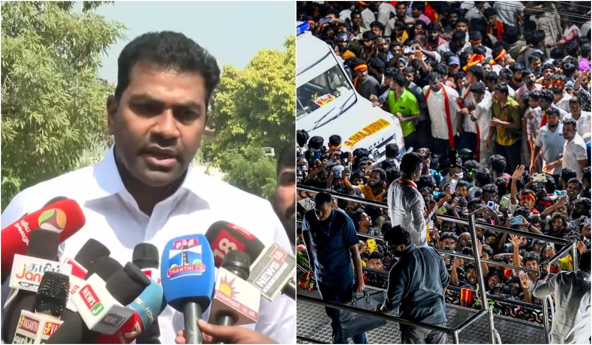தவெகவை முடக்க திமுக முயற்சி; விரைவில் உண்மை வெளிவரும் – ஆதவ் அர்ஜுனா | Aadhav Arjuna says DMK trying to cripple TVK