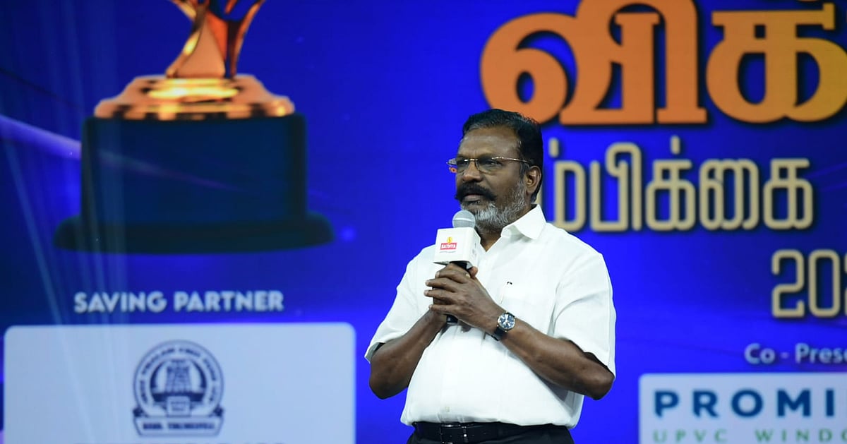 `எஸ்.வி.ஆர், சோனியா காந்தியிடம் தனிப்பட்ட முறையில் பேச, நளினியின் மரண தண்டனை ரத்தானது' – திருமாவளவன்