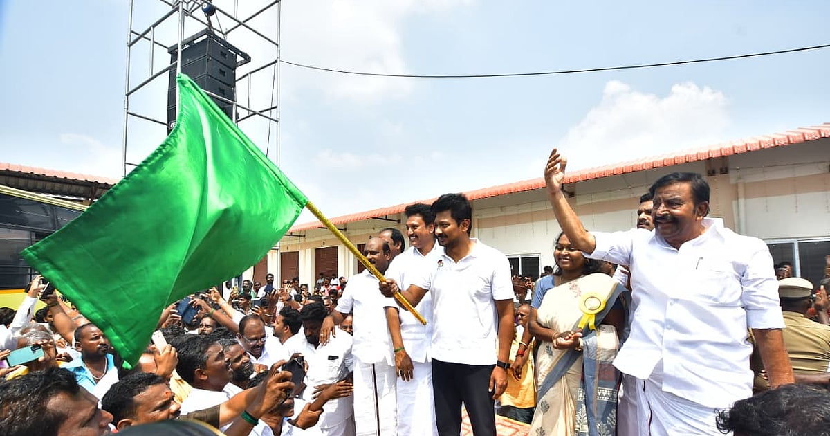 ”மகளிர் உரிமைத் தொகைக்கு முட்டுக்கட்டை போட நினைத்ததை முதல்வர் தகர்த்து விட்டார்” – உதயநிதி ஸ்டாலின் | tanjore udhayanidhi stalin about Kalaignar Magalir Urimai Thogai Scheme rs. 5000