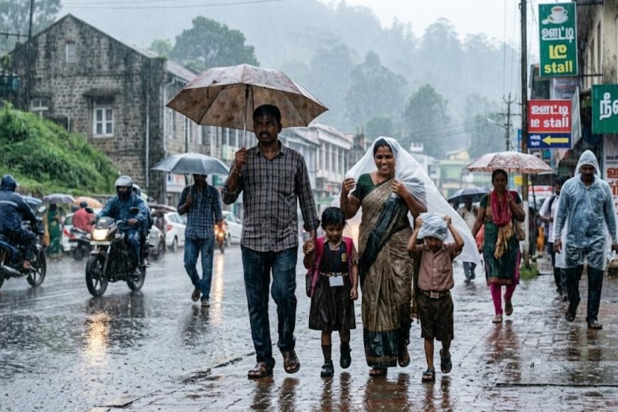 கோவை, நீலகிரி உட்பட 9 மாவட்டங்களுக்கு கனமழை எச்சரிக்கை: வானிலை ஆய்வு மையம் 