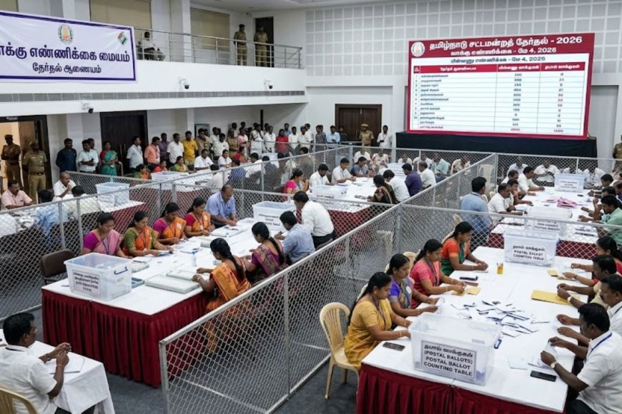 மே 4-ம் தேதி காலை  8 மணிக்கு வாக்கு எண்ணிகை தொடக்கம் : தேர்தல் ஆணையம் அறிவிப்பு  – Kumudam