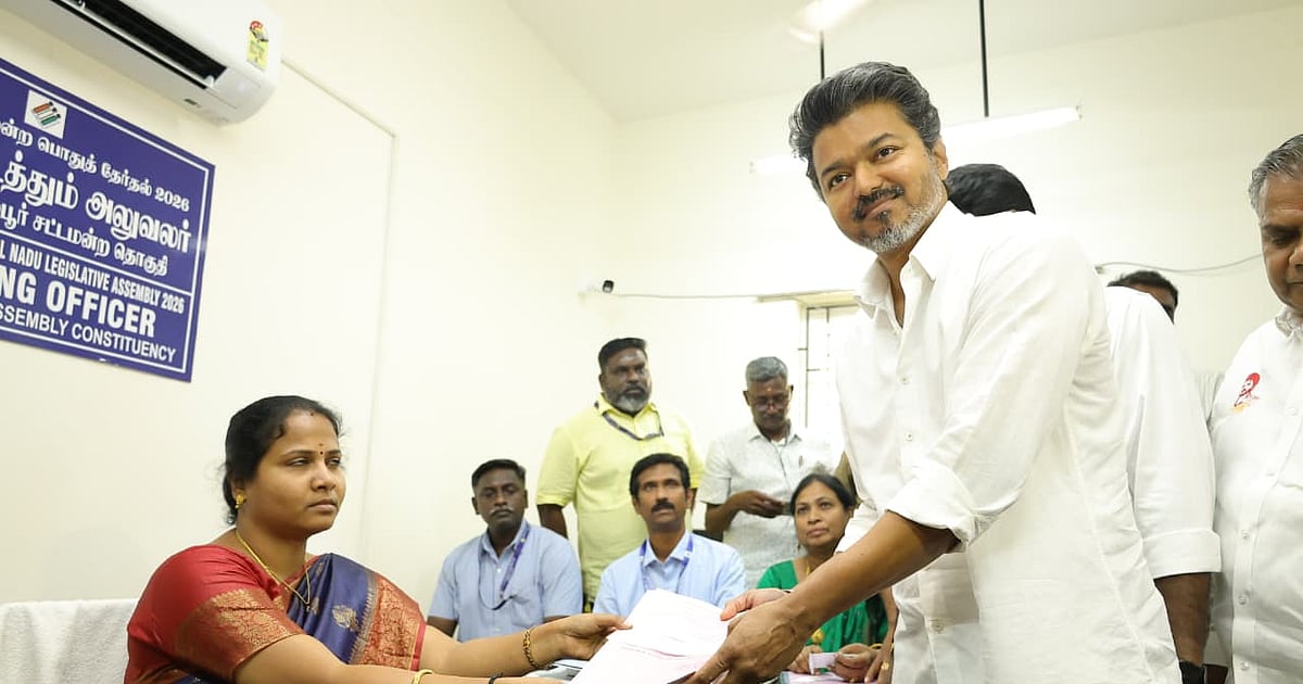 ‘வேட்புமனுவில் வயதை தவறாக குறிப்பிட்ட தவெக தலைவர் விஜய்!’ – என்ன நடக்கும்? |“TVK Leader Vijay Declares Wrong Age in Nomination Form – What Happens Next?”