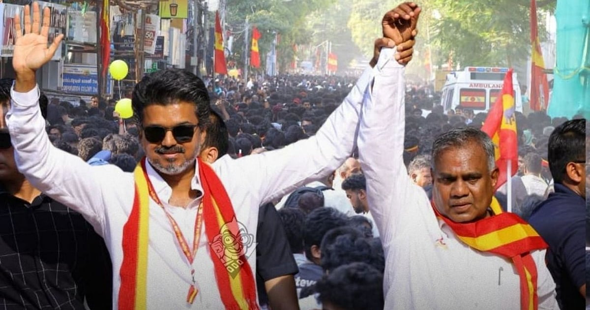 'திமிறிய கூட்டம்…லாக் ஆன பிரசார வாகனம்!' – விஜய்யின் எழும்பூர் பிரசாரம் ரத்தான பின்னணி!