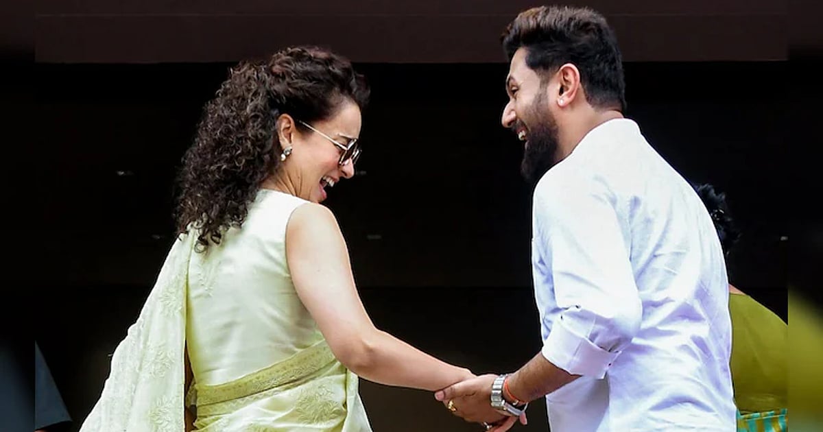 “அவர் எனக்கு நண்பர்” – ராம் விலாஸ் பஸ்வான் மகன் சிராக் பஸ்வானுடன் கங்கனா ரனாவத்திற்கு காதல்? | “He is a friend of mine”: Is Kangana Ranaut in love with Ram Vilas Paswan’s son, Chirag Paswan?