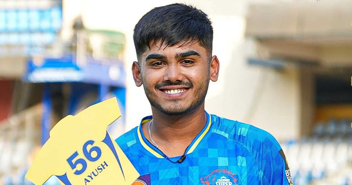 CSK: சென்னை அணிக்குப் பின்னடைவு? –  ஆயுஷ் மாத்ரேவுக்கு பதில் யாரை களமிறக்கப் போகிறது சிஎஸ்கே?