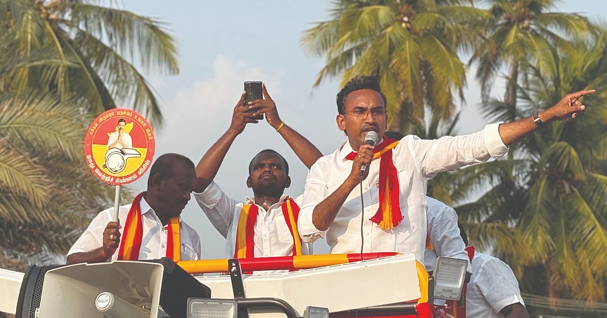 திருச்செங்கோட்டின் உரிமைக்குரல்! – சட்டமன்றத்தை நோக்கி அருண்ராஜ் – The Voice of Tiruchengode’s Rights! — Arunraj Marches Towards the Assembly!