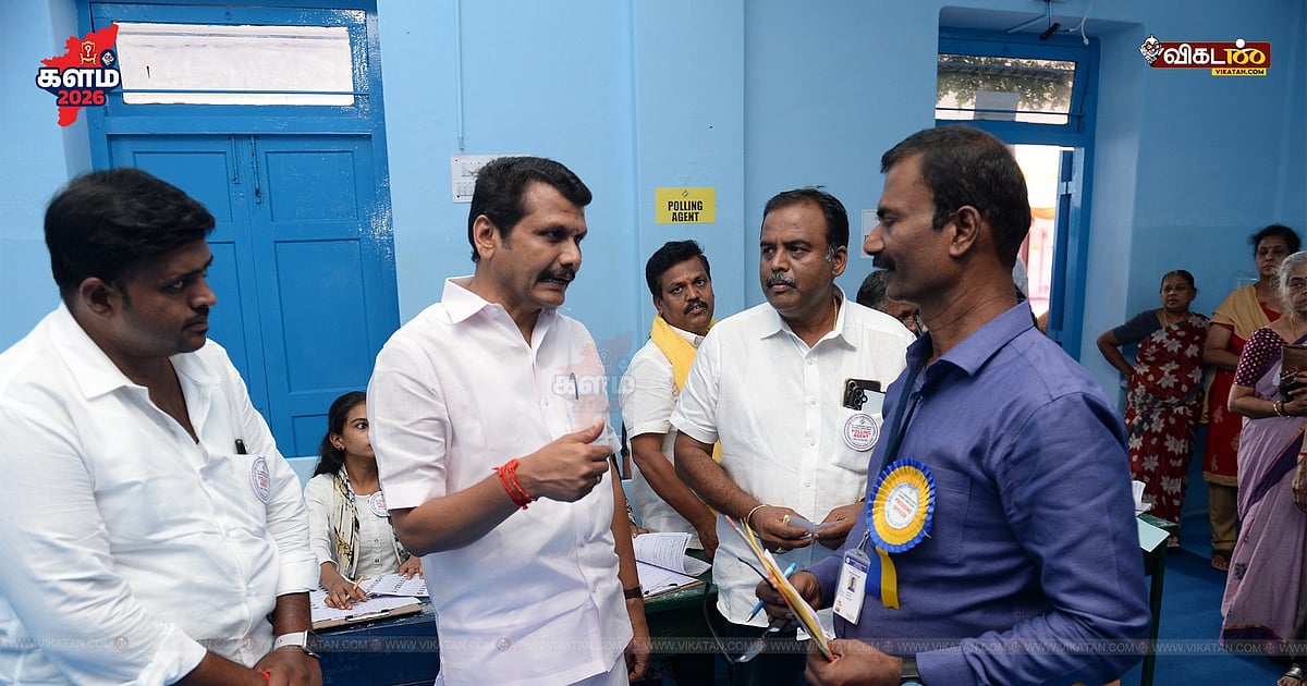 Senthil Balaji questioned the authorities about what was wrong with wearing a yellow bandana – ’மஞ்சள் துண்டு போடுவதில் என்ன பிரச்சனை?’ – அதிகாரிகளிடம் கேள்வி எழுப்பிய செந்தில் பாலாஜி!