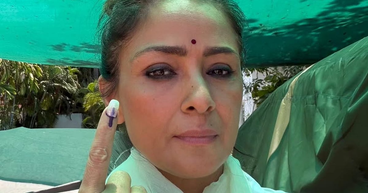 "இது வாக்குச்சாவடி, சினிமா படப்பிடிப்பு தளம் அல்ல..!" – வாக்களித்த சிம்ரன் பதிவு