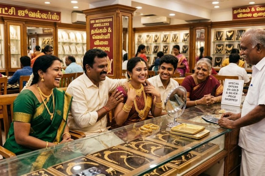 லேடீஸ் ஹாப்பி அண்ணாச்சி! தங்கம் சவரனுக்கு ரூ.120 குறைவு  – Kumudam