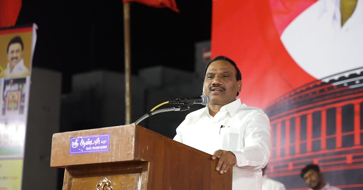 ’சமூகநீதி பேசும் ஆ.ராசா பெண்ணை பொருளாக, கூட்டணி கட்சிகளை அடிமைகளாக பார்க்கிறார்’ – காங்கிரஸ் சாடல்
