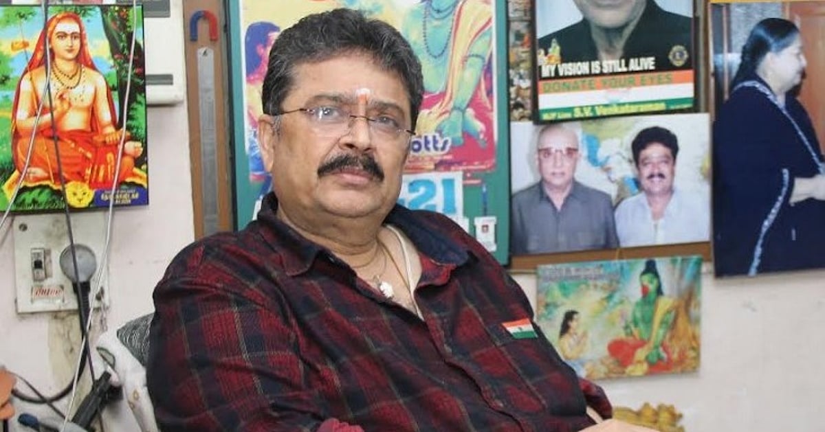 தவெக: `விஜய் வளர விடக்கூடாது என்ற நோக்கில், திமுக அதிமுகவுக்கு ஆதரவு அளிக்கக்கூடும்' – எஸ்.வி.சேகர்