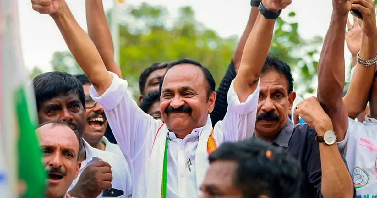 கேரள முதல்வர் பதவிக்கு வி.டி.சதீசன் தேர்வு; 10 நாள்கள் இழுபறி முடிவுக்கு வந்தது!