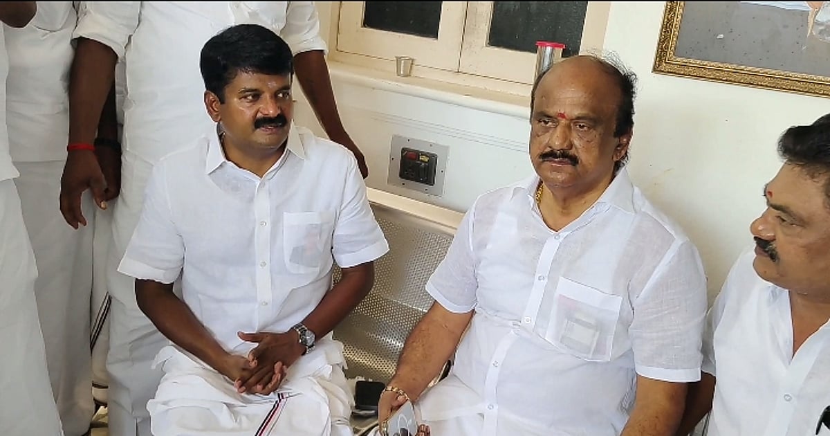 தவெகவில் இணைகிறாரா சி.விஜயபாஸ்கர்? – தொகுதியில் `திடீர்’ சந்திப்பு கூட்டம்; தொடரும் கருத்துக் கேட்பு |admk former minister c vijayabaskar press meet amid party internal rift
