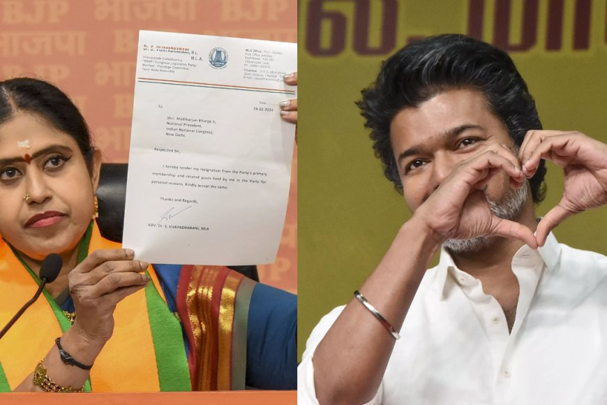 பாஜகவில் மேலும் ஒரு விக்கெட் அவுட்…. பனையூரில் விஜயதரணி..? – Kumudam