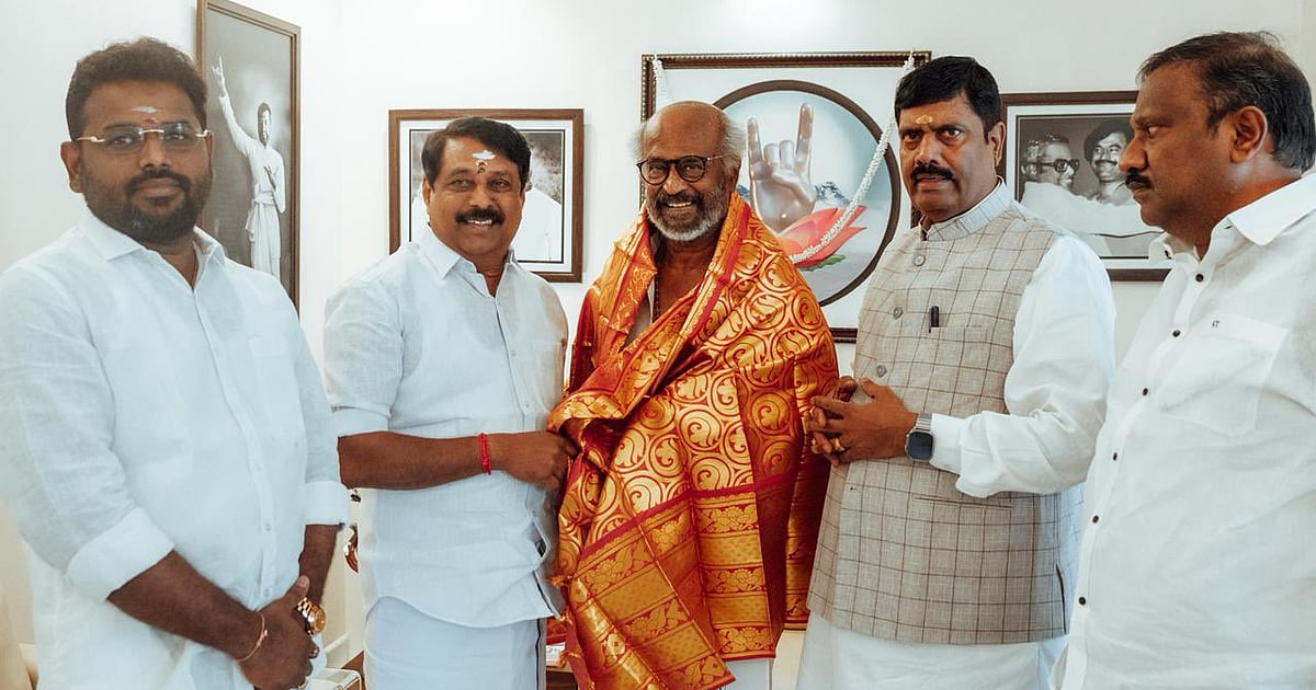 "அந்தப் புத்தகத்தைக் கொடுக்கத்தான்" – ரஜினியுடனான சந்திப்பு குறித்து நயினார் நகேந்திரன் விளக்கம்