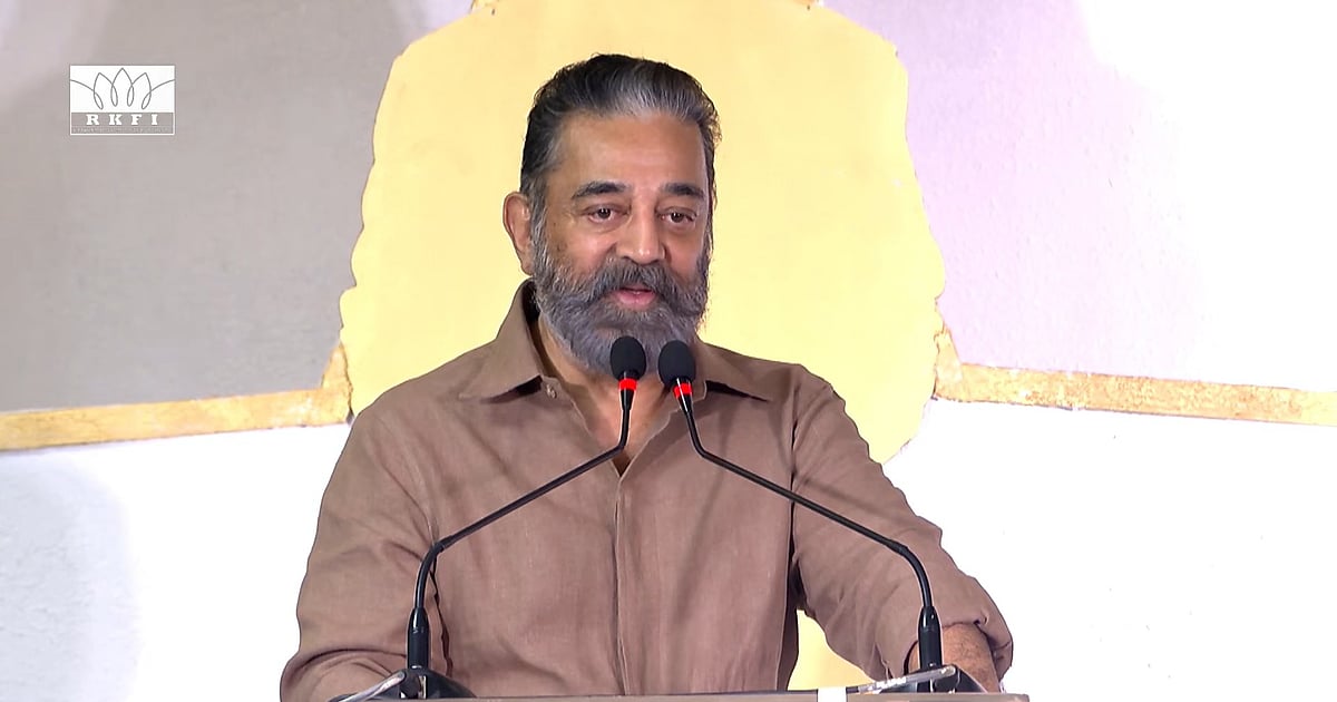 “‘நீங்கள் தயாரிக்கணும். நான் நடிக்கணும்’ என்றார் ரஜினி!” – கமல்ஹாசன் |”‘You must produce it; I must act in it,’ said Rajini!” – Kamal Haasan