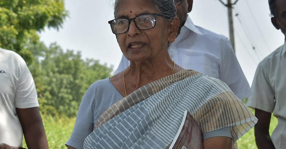 மகப்பேறு மருத்துவர் டு பவானி ஆற்றின் மீட்பர்! 92 வயதில் காலமான சூழலியல் போராளியின் சாதனை பின்னணி -environment activist sathyasundhari update.