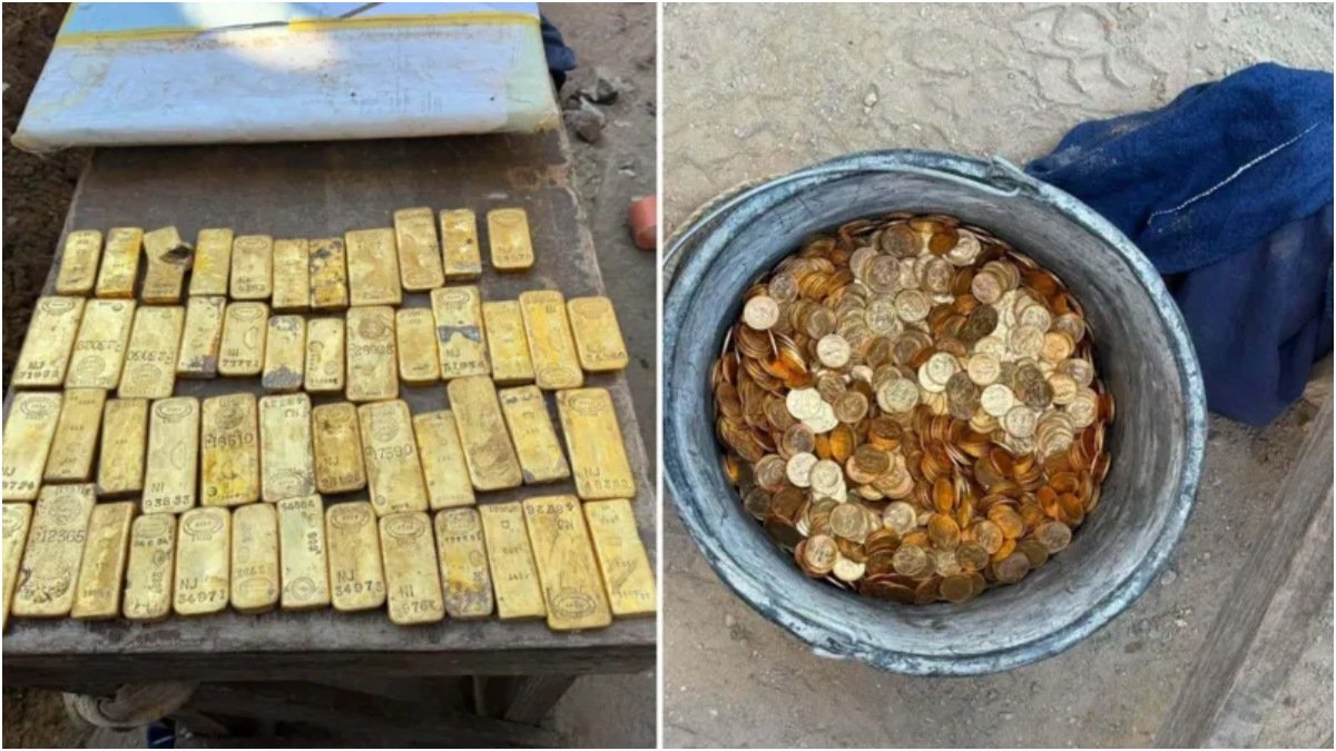 மொத்தம் 47 கிலோ தங்கம்.. திண்ணையில் படுத்திருந்தவருக்கு திடீரென அடித்த ஜாக்பாட்! | ₹55 Crore Gold Haul Discovered by Renovation Crew in Dendermonde Building