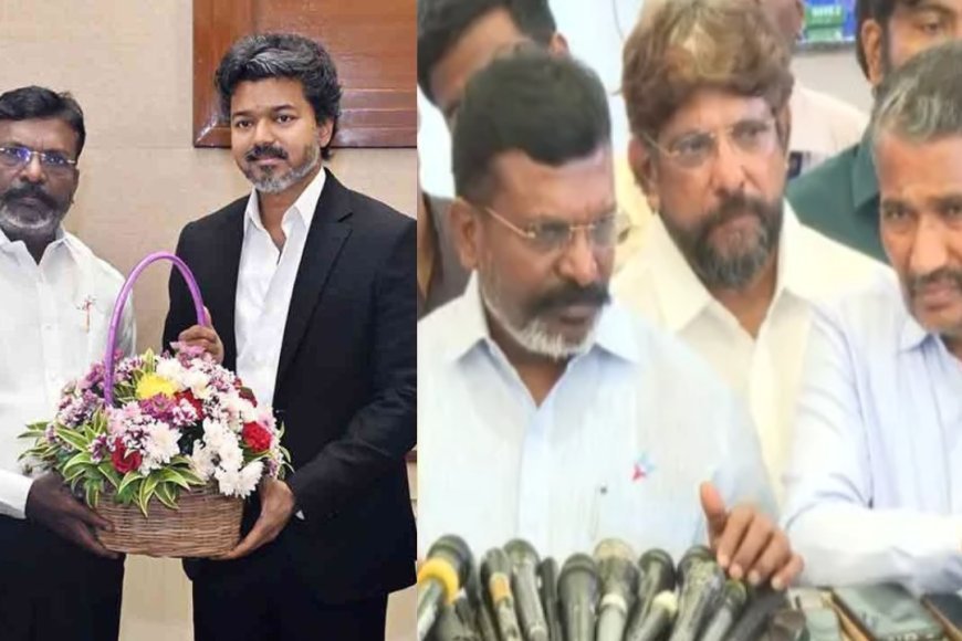 மாநாட்டை முடிந்த கையோடு விஜய் சந்திப்பு…..ரகசியம் உடைத்த திருமா! – Kumudam