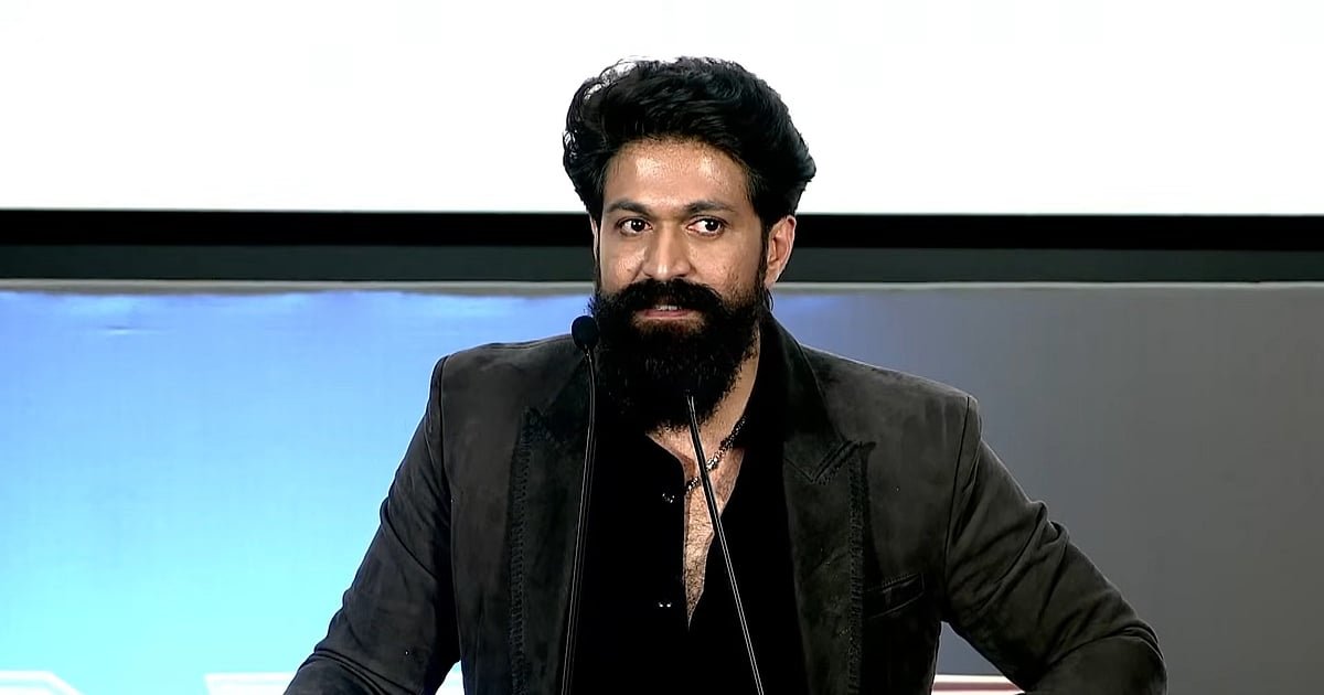 ‘டாக்சிக்’ வதந்திகளுக்கு மேடையில் பதில் கொடுத்த யஷ் | Yash Responds to Shelved Rumours at ‘Toxic’ Trailer Launch in Bengaluru