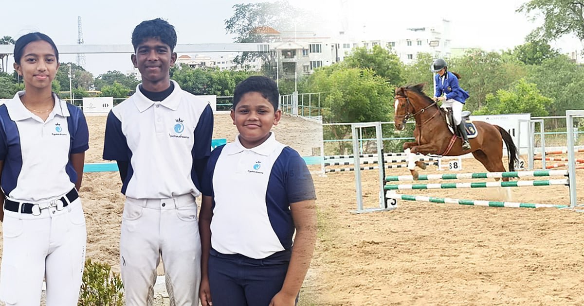 சீறிப்பாய்ந்த குதிரைகள்; அசரவைத்த போட்டியாளர்கள் – ஈரோட்டில் கவனம் ஈர்த்த குதிரையேற்றப் போட்டி! | Erode: Horse Riders Stun Crowd with Show Jumping, Dressage, Barrel Racing, Pole Bending