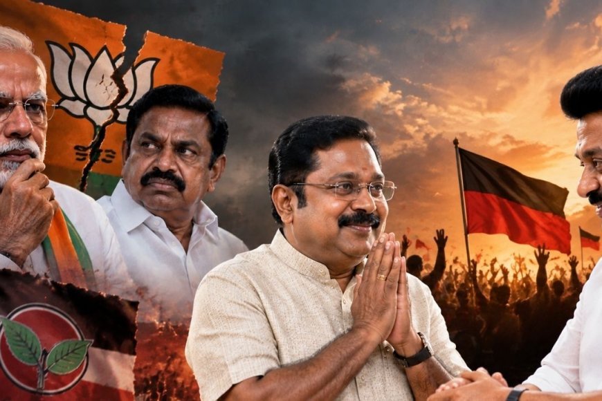 கல்தா கொடுத்த பாஜக… தி.மு.கழகத்துடன் கைக்கோர்க்கும் டி.டி.வி…?