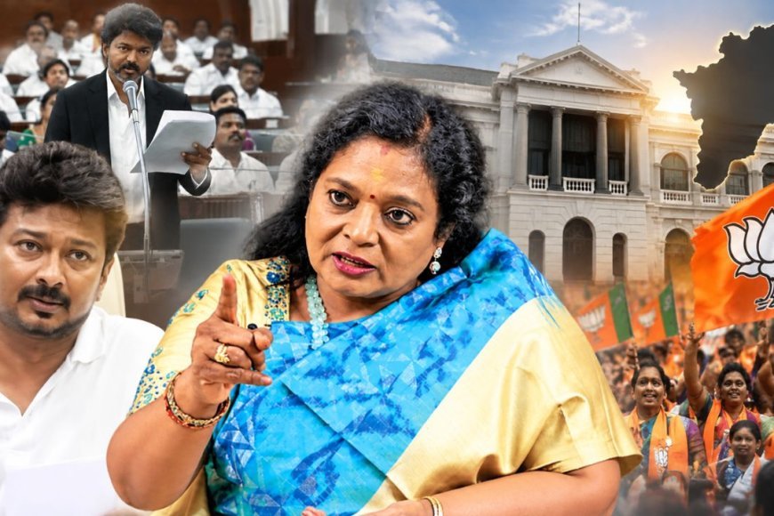 "த.வெ.க-வினர் என்னிடம் தமிழ் கற்றுக்கொள்ளுங்கள்" – சட்டமன்றம் குறித்து தமிழிசை சாடல் !
