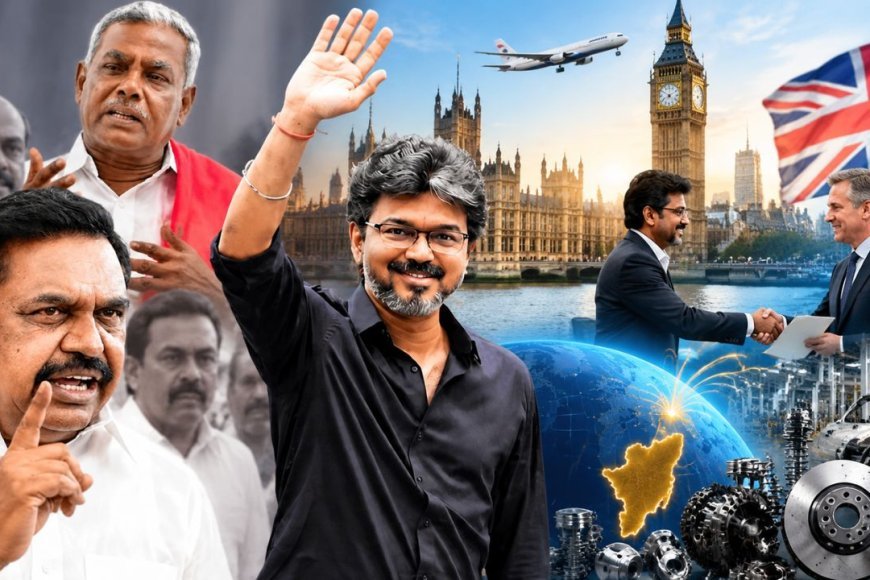 நிறுவனத்தின் பெயரே இல்லாமல் லண்டன் பயணமா? சந்தேகம் கிளப்பும் அரசியல் தலைவர்கள்! – Kumudam