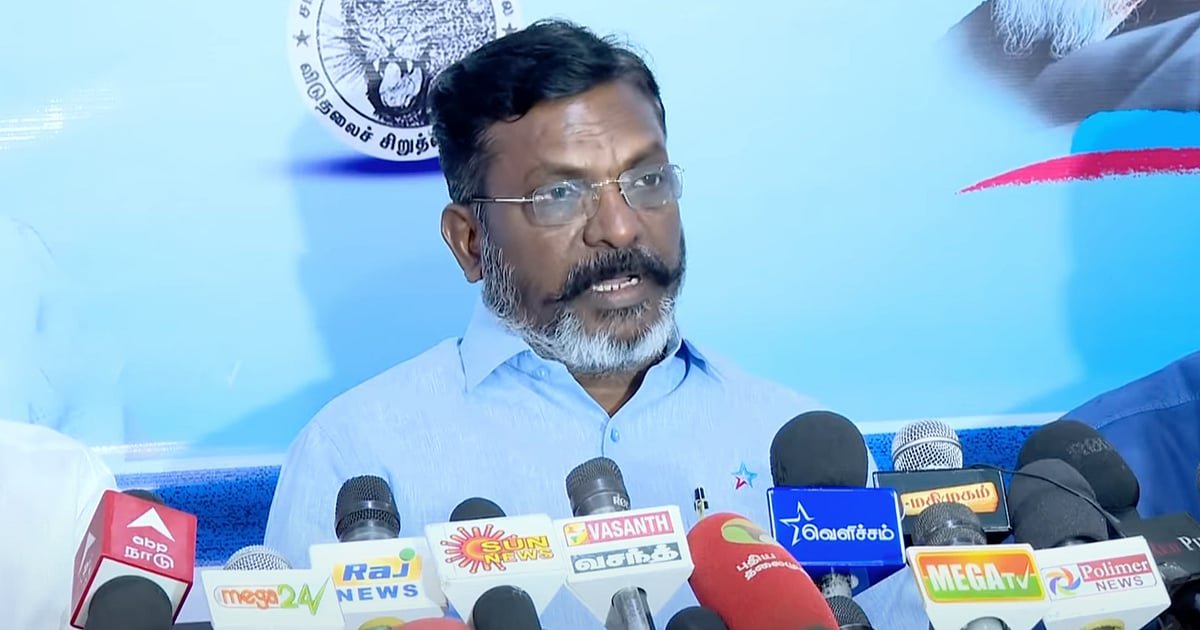 `திமுக-வைத்தான் சொன்னேன், தேமுதிகவை அல்ல!’ – பிரேமலதா விஜயகாந்துக்கு திருமாவளவன் பதில்