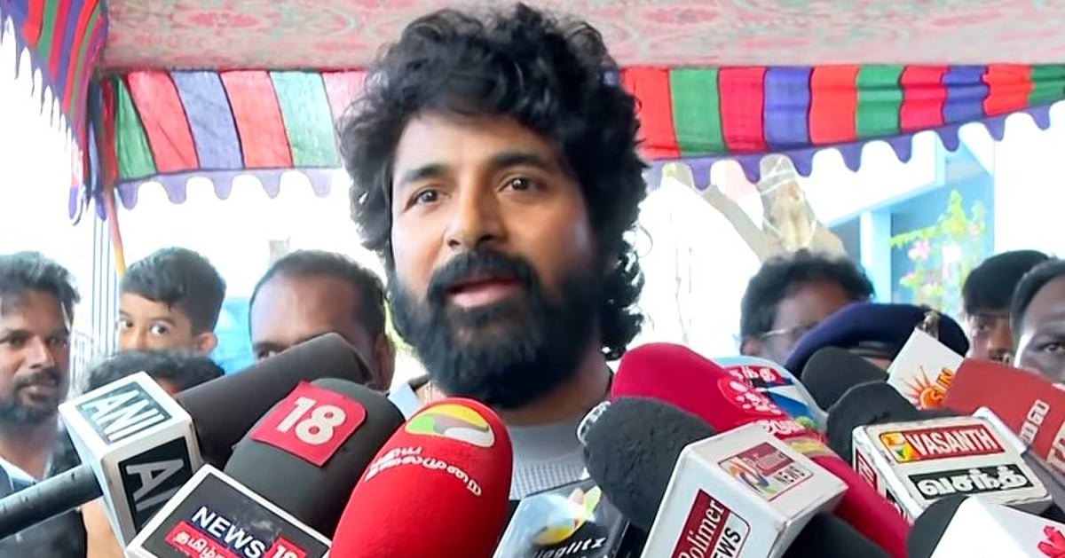 மண்டாடி: “சூரி அண்ணனின் கடின உழைப்பு” – நடிகர் சிவகார்த்திகேயன் வாழ்த்து! | Actor Sivakarthikeyan has extended his best wishes for the movie Mandadi.