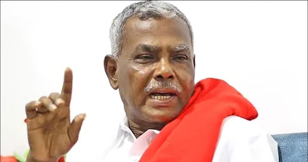 ’தொழில்துறை அமைச்சரை கூட அழைக்காமல் முதலமைச்சர் இங்கிலாந்து சென்றது ஏன்?’ – பெ.சண்முகம் கேள்வி!