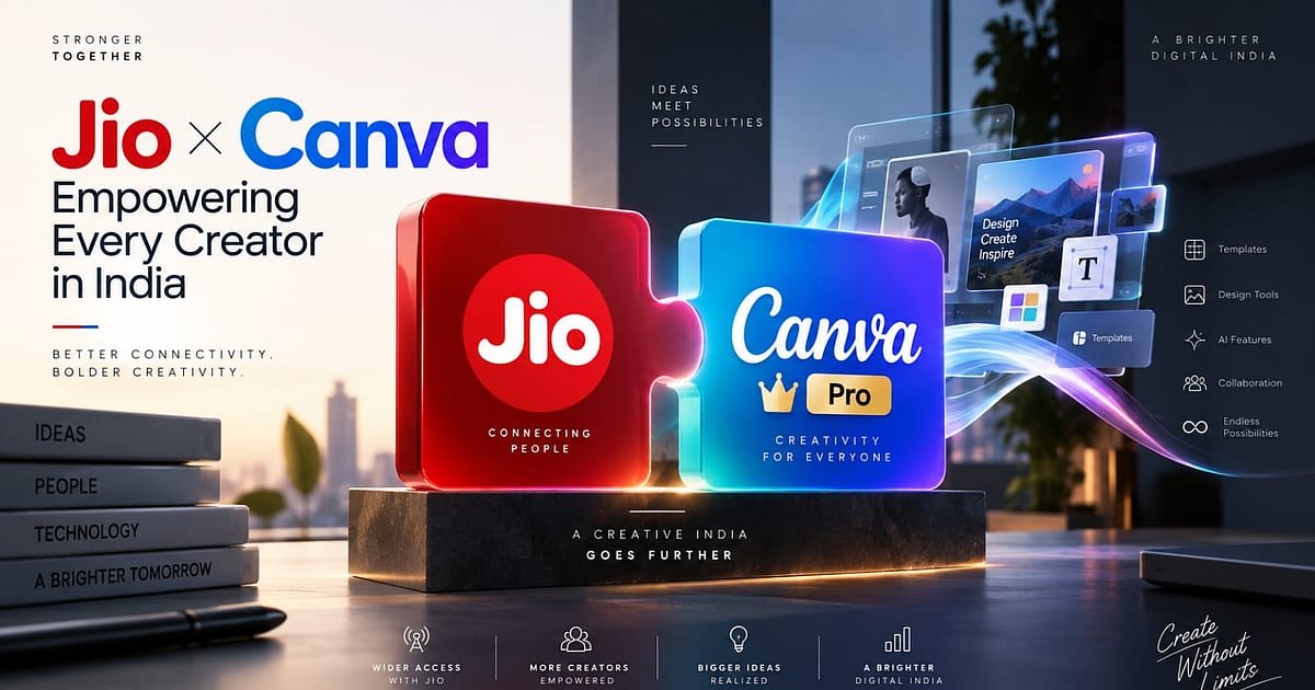 ₹4,000 மதிப்புள்ள Canva Subscription இனி இலவசம்: Jio-வின் புதிய சலுகை – யாரெல்லாம் பெறலாம்? \ Jio’s New Offer: Free Canva Subscription, Who’s Eligible