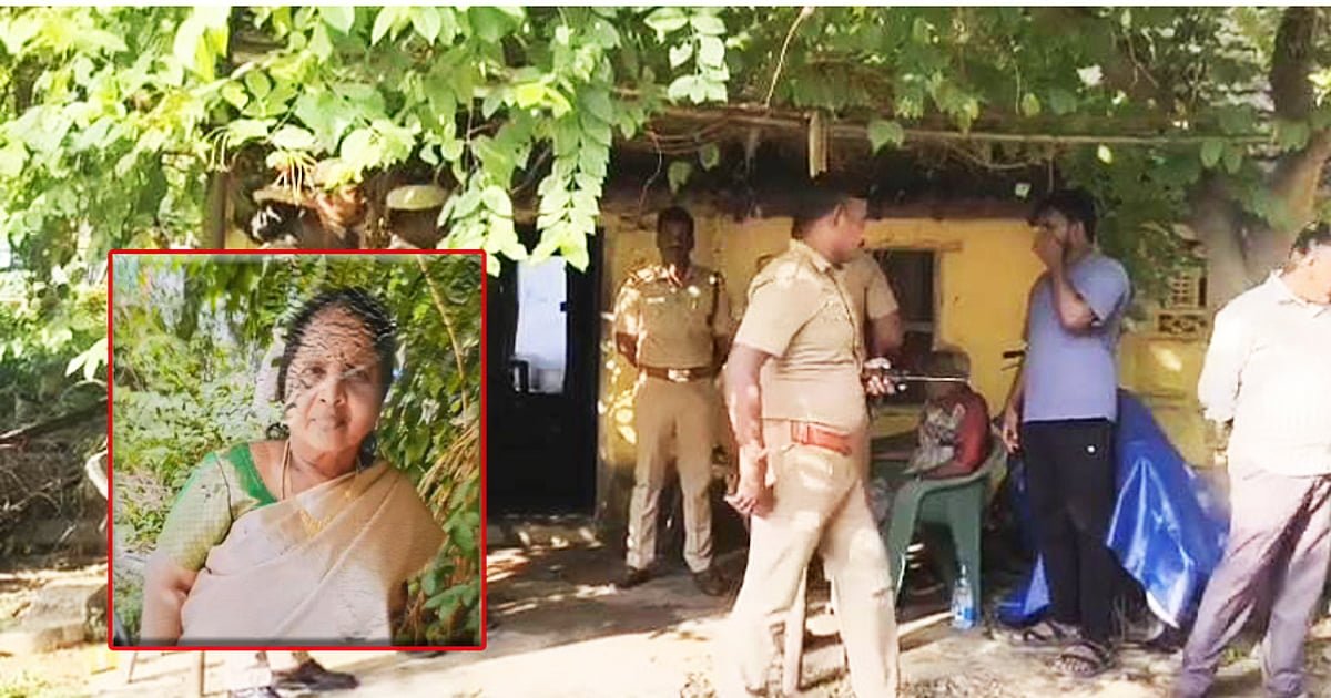சிவகங்கையில் மீண்டும் கொலை: மானாமதுரையில் பட்டப்பகலில் காதுகளை அறுத்து 8 பவுன் நகை கொள்ளை!| Woman’s Ears Cut Off, 8 Sovereign Gold Jewellery Robbed in Manamadurai